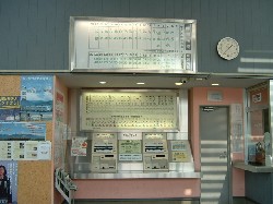 中央前橋駅の券売機